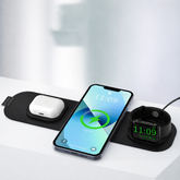 Fabric Travel Charger 3 In 1 Wireless