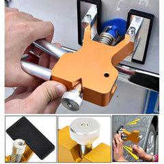 56pcs Car Paintless Kit Dent Puller Lifter Repair Removal Hail Gun Tool UK Plug - Show Gadgets