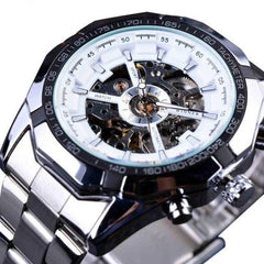 A Drop Shipping Forsining Watch Men's Fashion Casual Classic Popular Waterproof Manual Mechanical Watch - Show Gadgets