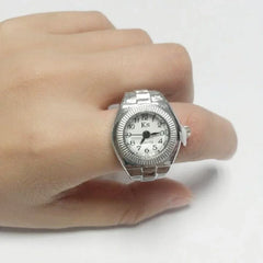 Simple All - Match Ring Watch Alloy Creative Watch - Show Gadgets