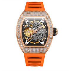 Fully - jewelled Automatic Mechanical Watch Men - Show Gadgets
