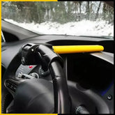 Universal Heavy Duty Anti Theft Steering Wheel Lock Rotary Security Safe Van&Car - Show Gadgets