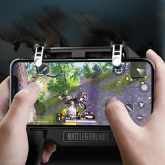 Ergonomic mobile gaming handle with fn ventilation for extended play”
