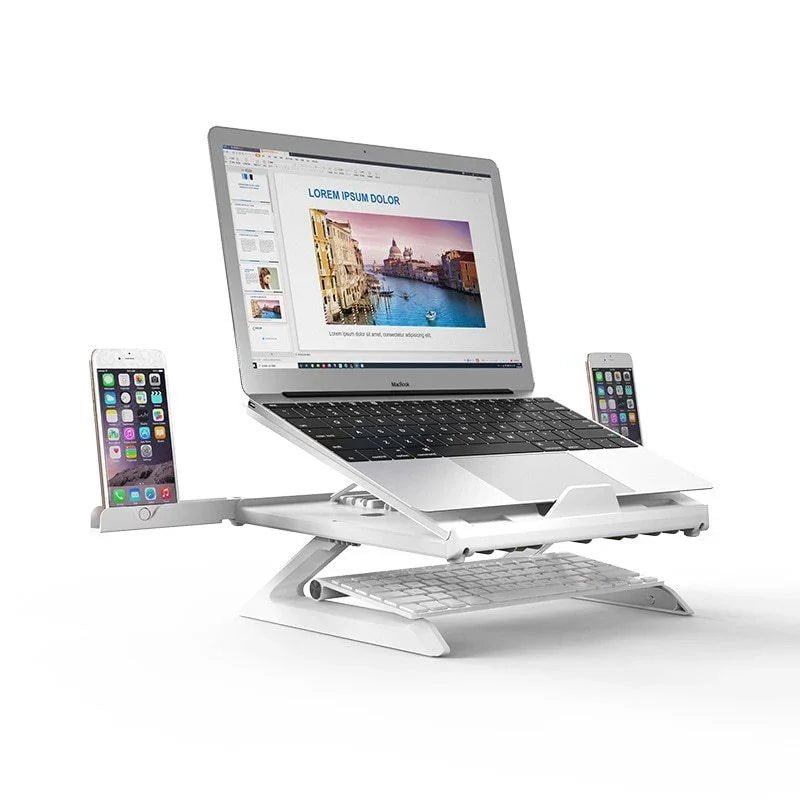 Notebook stand multifunctional folding lifting computer stand - Show Gadgets