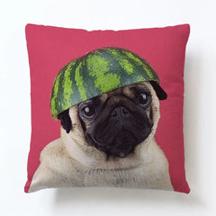 Dog linen pillow cases - Show Gadgets