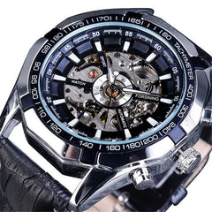 A Drop Shipping Forsining Watch Men's Fashion Casual Classic Popular Waterproof Manual Mechanical Watch - Show Gadgets