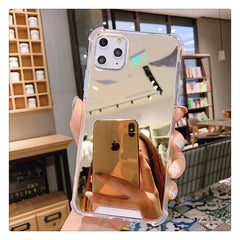 Mirror Phone Case Convenient Phone Case With Mirror - Show Gadgets