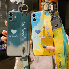 Wristband Phone Case Watercolor Phone Case - Show Gadgets