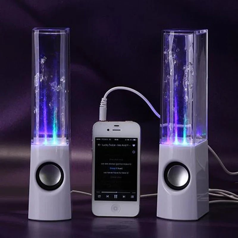Wireless Dancing Water Speaker LED Light Fountain Speaker Home Party - Show Gadgets