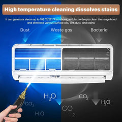 Handheld High Temp Steam Cleaner High Pressure Household Cleaning Machines 2500W - Show Gadgets