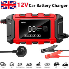 12V Intelligent Motorcycle Motorbike Car Battery Charger Automatic Smart Trickle - Show Gadgets