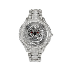 Personalized Leopard Diamond Quartz Women's Watch - Show Gadgets