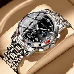 Multifunctional Men's Watch Luminous Waterproof Quartz Wrist Watch - Show Gadgets