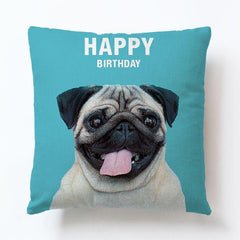 Dog linen pillow cases - Show Gadgets
