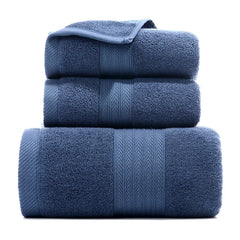 Pure Cotton Towels Three-piece With Hand Bath Towel Class - Show Gadgets