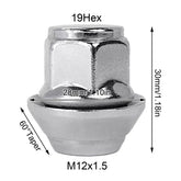 20Pcs For Ford Focus MK2 MK3 ST Car Alloy Wheel Nuts M12X1.5 19MM Bolt Lug Studs - Show Gadgets