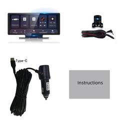 2.5K High-definition Mobile Phone Screen Projection Driving Recorder Reversing Image Voice Control - Show Gadgets
