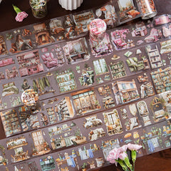 Beautiful Day Life Scene Landscaping Washi Tape – Decorative Adhesive for Journals, Scrapbooks & Crafts - Show Gadgets