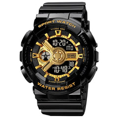 Youth Sports Watch Male Multi - function Waterproof Student Electronic Watch - Show Gadgets