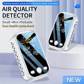Handheld Portable Air Quality Detector With Indoor Temperature And Humidity - Show Gadgets