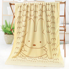 Bath towel beach towel cartoon print - Show Gadgets