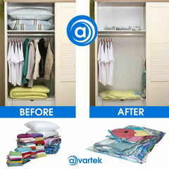 6 X STRONG VACUUM STORAGE SPACE SAVING BAGS VAC BAG SPACE SAVER VACCUM VACUM - BAG - Show Gadgets