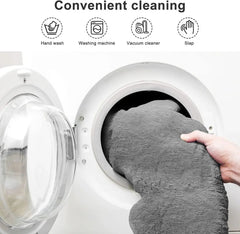 Bean Bag Chair Coverit Was Only A Cover, Not A Full Bean Bag Chair Cushion, Big Round Soft Fluffy PV Velvet Sofa Bed Cover, Living Room Furniture, Lazy Sofa Bed Cover,6ft Light Grey - Show Gadgets