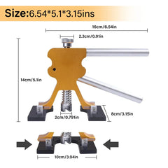 56pcs Car Paintless Kit Dent Puller Lifter Repair Removal Hail Gun Tool UK Plug - Show Gadgets