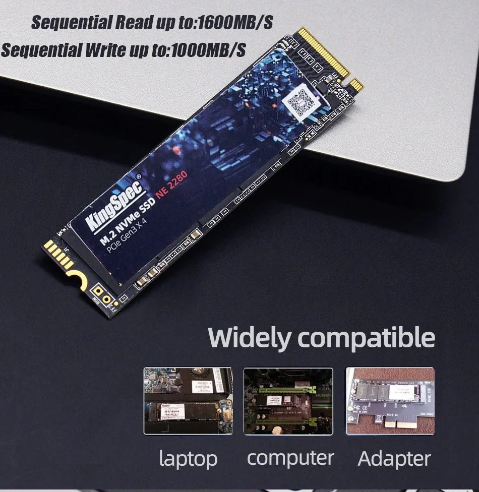 Internal M.2 SSD Laptop Hard Drive Storage - Show Gadgets