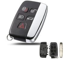 5 Button Remote Key Fob Case For Land Rover Range Rover Sport Evoque Discovery 4 - Show Gadgets