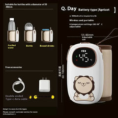 Constant Temperature Feeding Bottle Cover Warm Milk Night Milk Artifact Go Out Portable Universal Milk Modulator - Show Gadgets