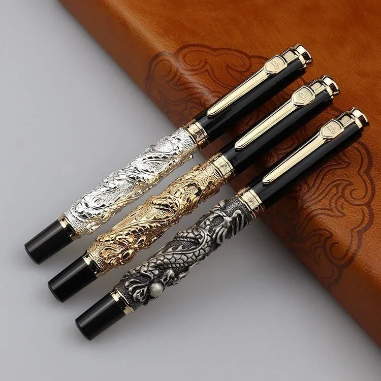 Jinhao High - end Dragon Pen Xianglong Pen Oriental Dragon Pen Boy Meets Girl - Show Gadgets
