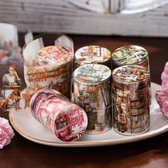 Beautiful Day Life Scene Landscaping Washi Tape – Decorative Adhesive for Journals, Scrapbooks & Crafts - Show Gadgets