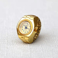 Simple All - Match Ring Watch Alloy Creative Watch - Show Gadgets