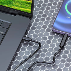 Multifunction Data Cable Digital Storage Box Charging Mirror Hidden Mobile Phone Holder - Show Gadgets