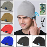 European And American Outdoor Wireless Headset Knitted Hat Multifunctional Music Hat - Show Gadgets