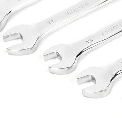 6Pcs Flexible Head Multi Functional Ratchet Conination Spanner Wrench 8 - 17mm Repair Tools Set - Show Gadgets