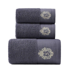 Pure Cotton Towels Three - piece With Hand Bath Towel Class - Show Gadgets