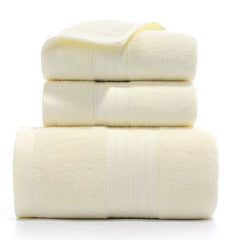 Pure Cotton Towels Three - piece With Hand Bath Towel Class - Show Gadgets