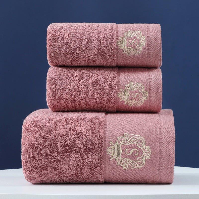 Pure Cotton Towels Three - piece With Hand Bath Towel Class - Show Gadgets