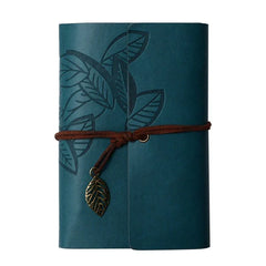 Creative Notebook Stationery One Leaf Zhiqiu Travel Diary Book Loose Leaf Vintage Leaves One Piece - Show Gadgets