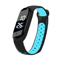 Waterproof Student Two-color Sports Bracelet Watch - Show Gadgets