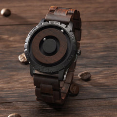 Magnetic Ball Personalized Creative Log Watch - Show Gadgets
