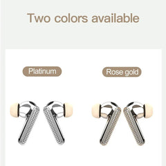 Inlaid With Diamond Electroplated Bluetooth Headset - Show Gadgets