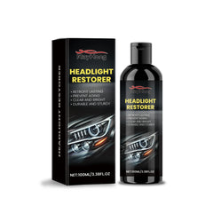 Car Headlight Care Brightening Cleaning Solution - Show Gadgets