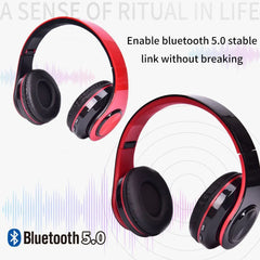 Wireless Bluetooth Headphones Over - Ear Noise Canceling All Devices - Show Gadgets