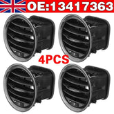 4PCS Interior Air Vent Grille Nozzle 13417363 For Vauxhall Adam Corsa D - Show Gadgets
