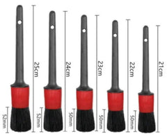 26Pcs Car Detailing Brush Set Soft Brushes Interior Wheel Valet Pro Cleaning Kit