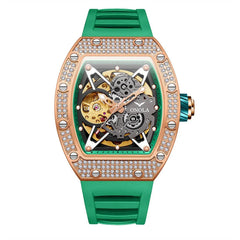 Fully - jewelled Automatic Mechanical Watch Men - Show Gadgets