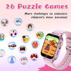 X33 Multi-language Play Music Recording Alarm Clock Game Smart Watch - Show Gadgets